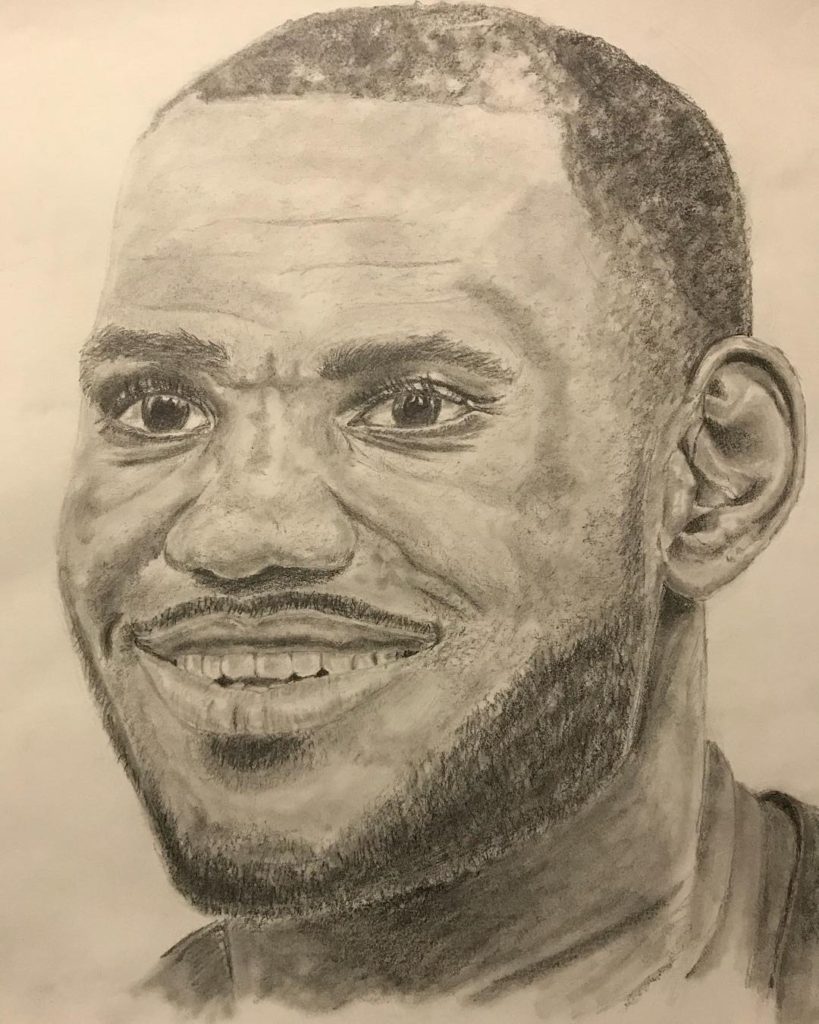 Lebron James - Art By Adnan